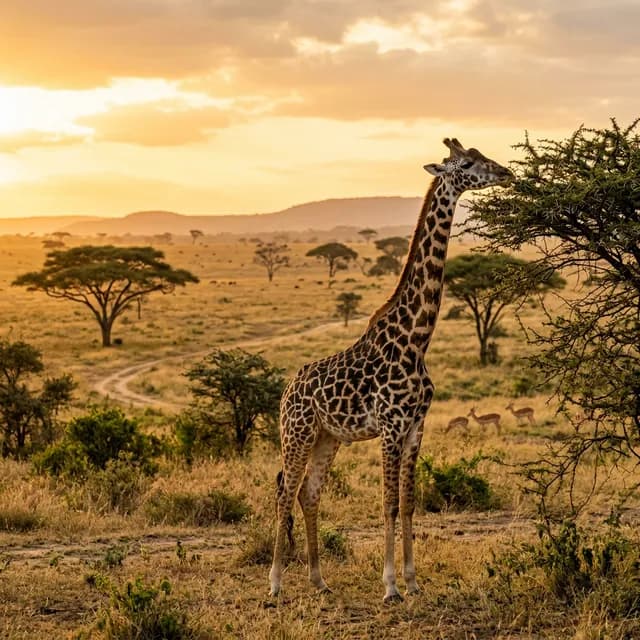 Giraffen per Foto kostenlos und sofort auf WildLens bestimmen
